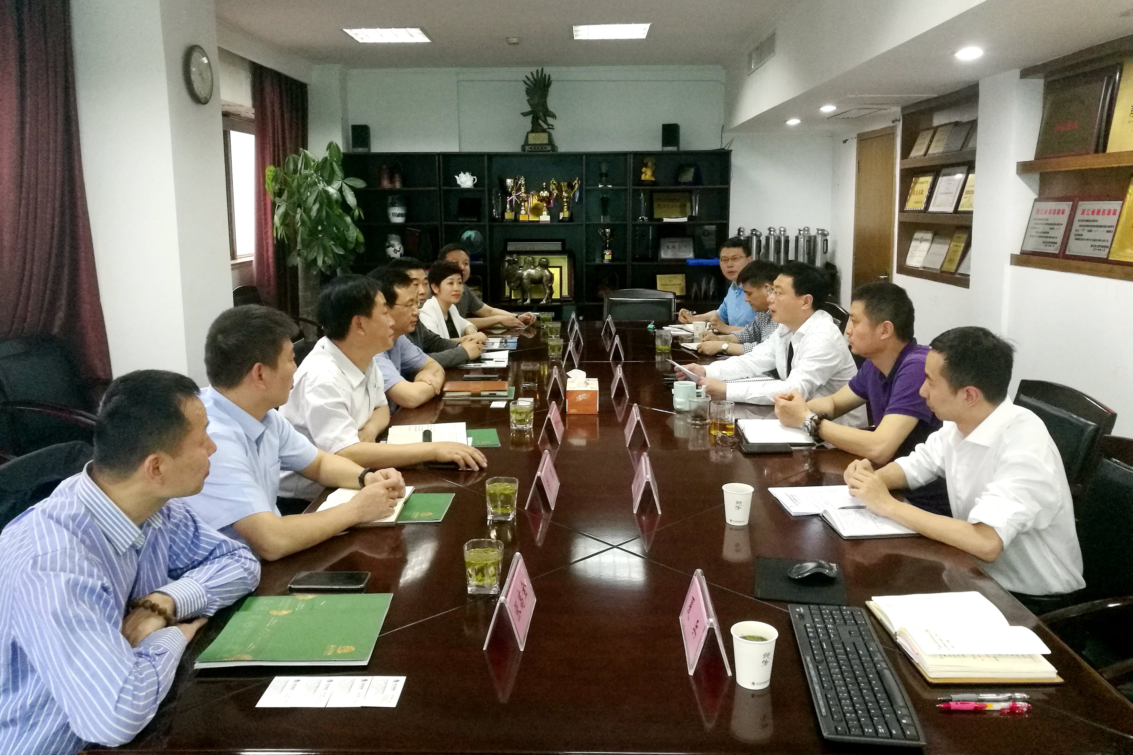 陕西省泾阳县委书记张渭一行莅临米兰·网站在线官网-米兰(中国)考察交流