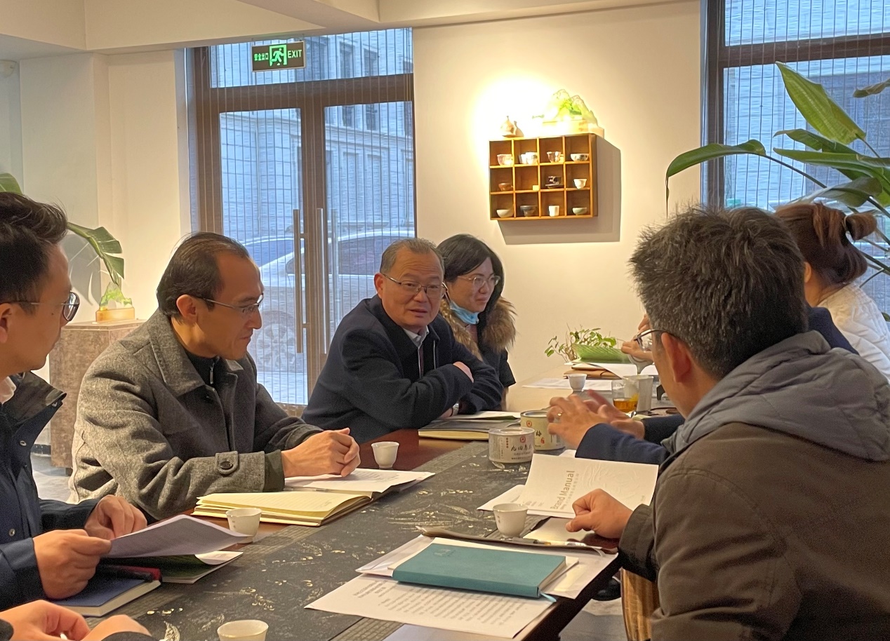 杭州之江国家旅游度假区管委会副主任马定忠到米兰·网站在线官网-米兰(中国)狮峰茶业公司调研