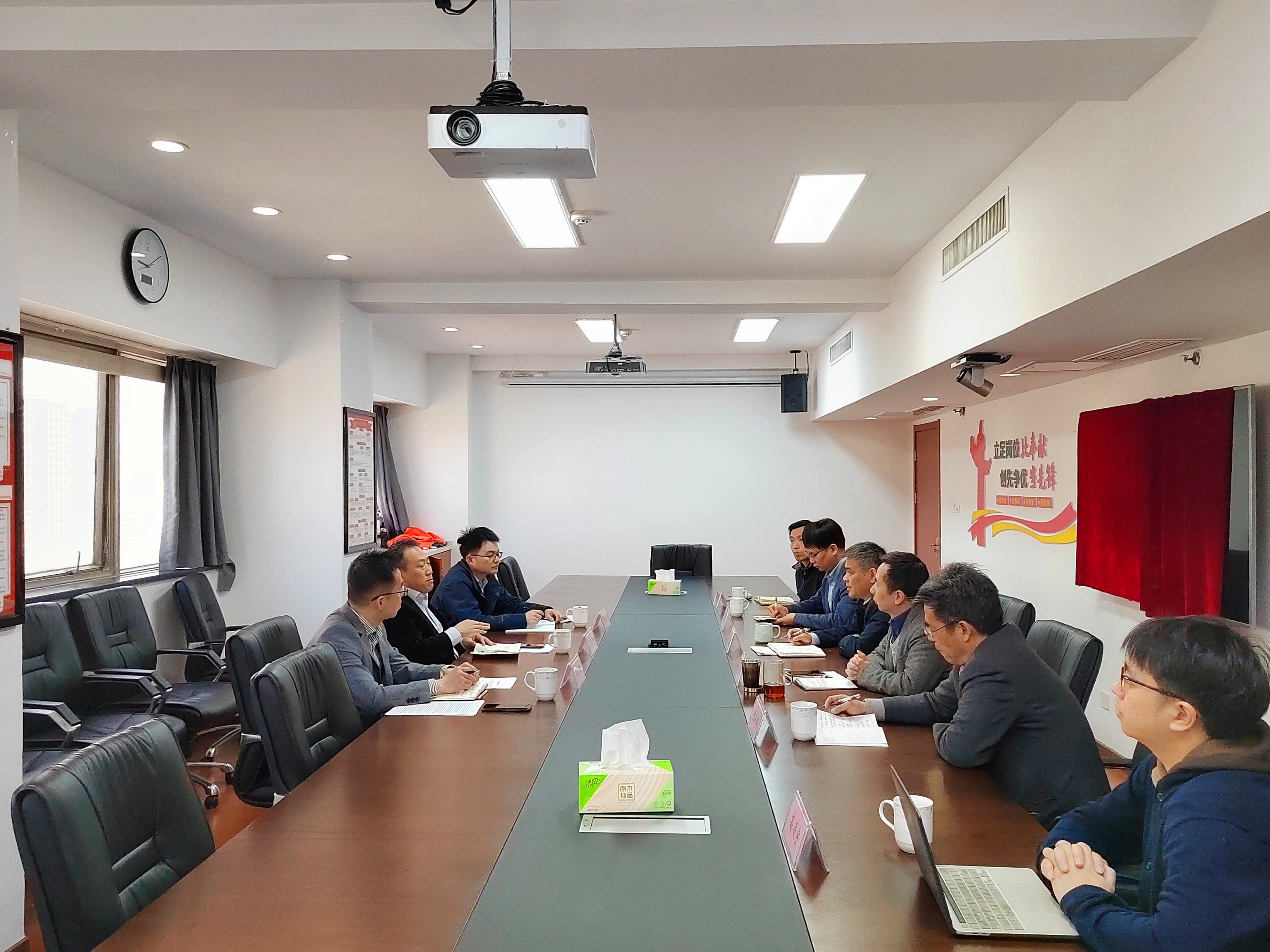 兴合集团副总裁夏晓峰一行莅临米兰·网站在线官网-米兰(中国)调研指导