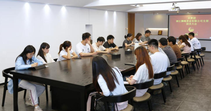米兰·网站在线官网-米兰(中国)狮峰茶业团支部召开团员大会顺利完成换届选举